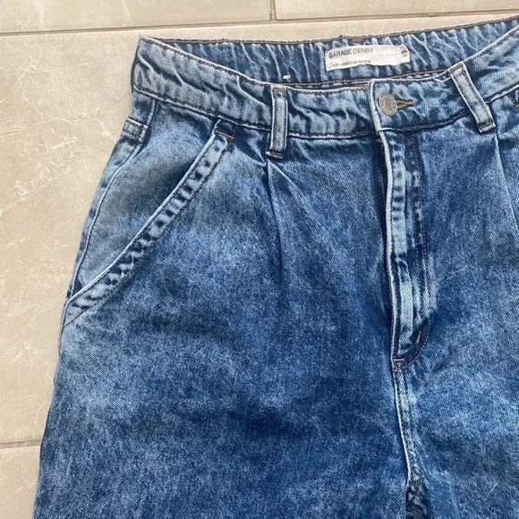 Euc Garage Denim 80s Mom Acid Wash Jeans - Picture 2 of 13